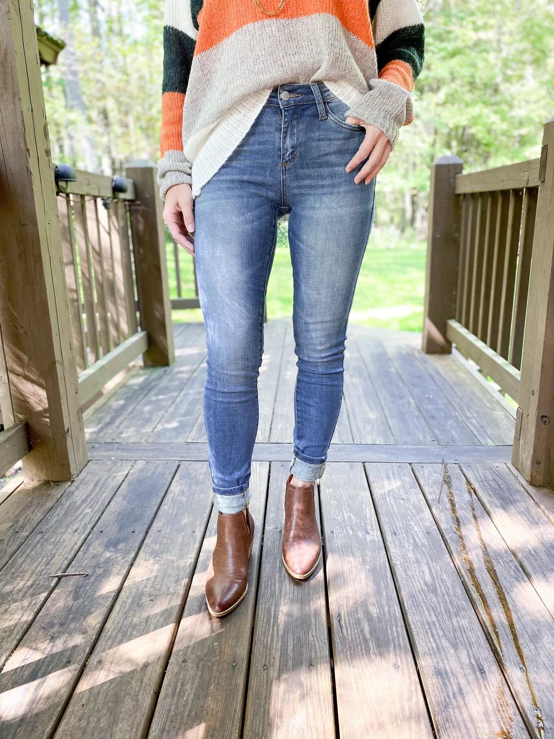 High Rise Tummy Control Skinny Jeans (Buy 2 Free Shipping)