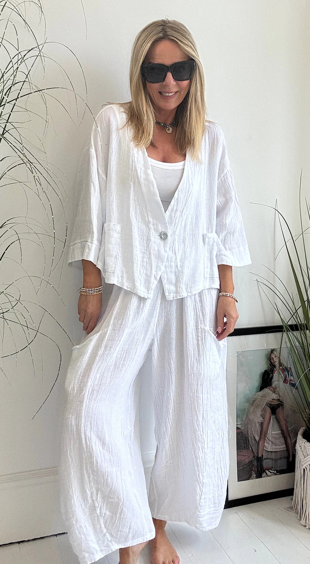 Last day 50%OFF🔥2025 New Arrivals Women's Summer Daily Casual Breathable Linen Suit(Buy 2 Free Shipping)