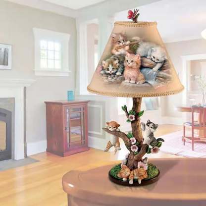 🎁A great gift - cat and dog table lamp