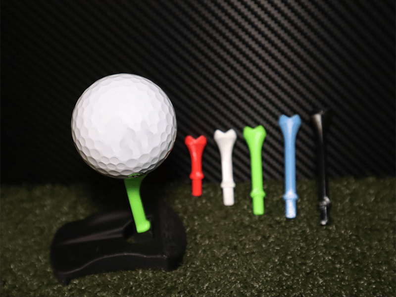 Turf Base V3 - Turf Tee for Artificial Turf---Includes Pre-Cut Tee Variety Packs