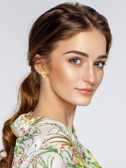 BBTO 24 Pairs Stud Earrings Crystal Pearl Earring Set Ear Stud Jewelry for Women Men