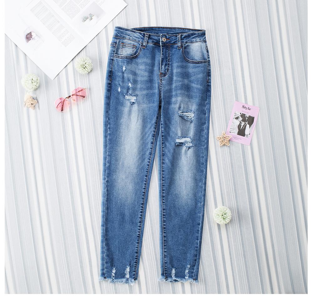 EVALESS Women's High Waist Plenty Jeans,Ripped Boyfriend Distressed Straight Leg Jenas,Tummy Control Lightweight Stretchy Trouser Ankle Denim Pants,2026 Trendy Womenswear Fall Outfits SwimWeek