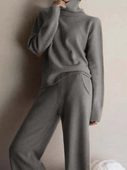 🎈🎈Clearance Sale-2025 Hot Sale Soft Cashmere Turtleneck Set