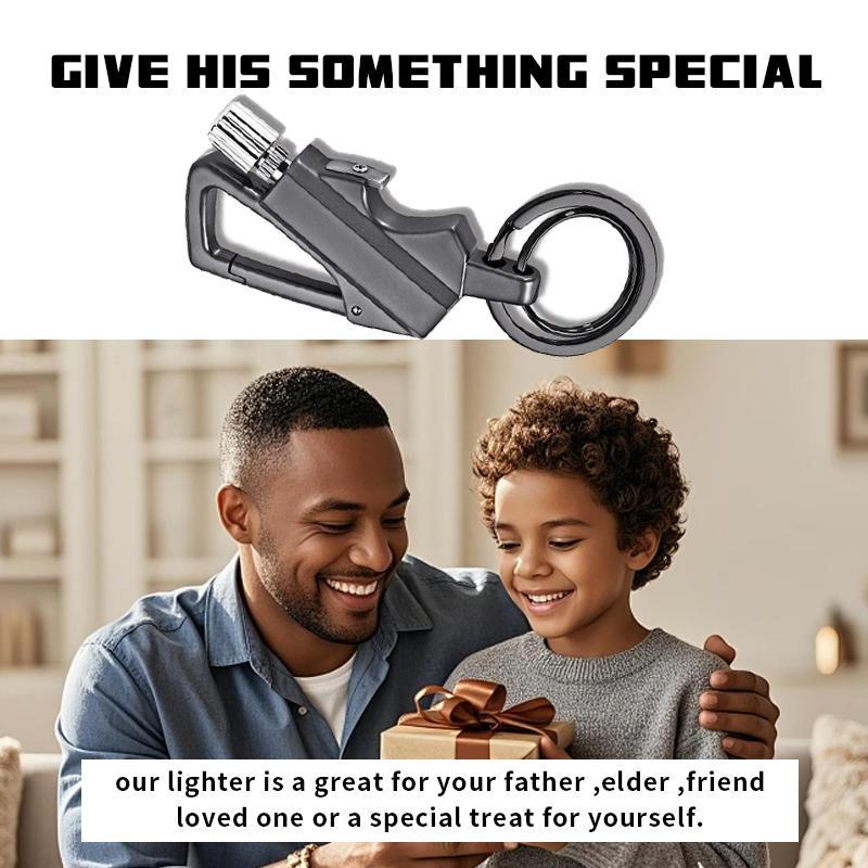 EDC Match Lighter Keychain – Durable, Waterproof, Bottle Opener Included