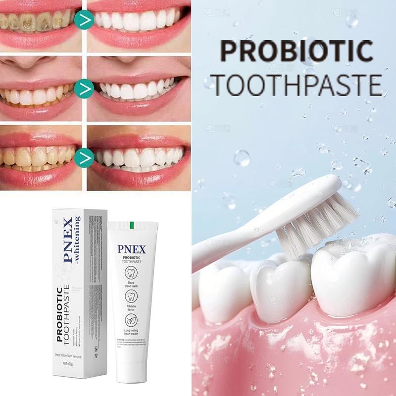 PNEX -whitening [Triple Whitening] Probiotic Whitening , Free of Fluoride, Hydroxyapatite, Anti plaque, Oral Health Management ap24 toothpaste Brightening