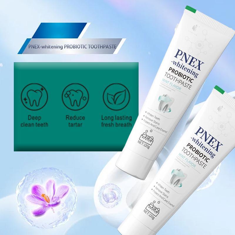 PNEX -whitening [Triple Whitening] Probiotic Whitening , Free of Fluoride, Hydroxyapatite, Anti plaque, Oral Health Management ap24 toothpaste Brightening