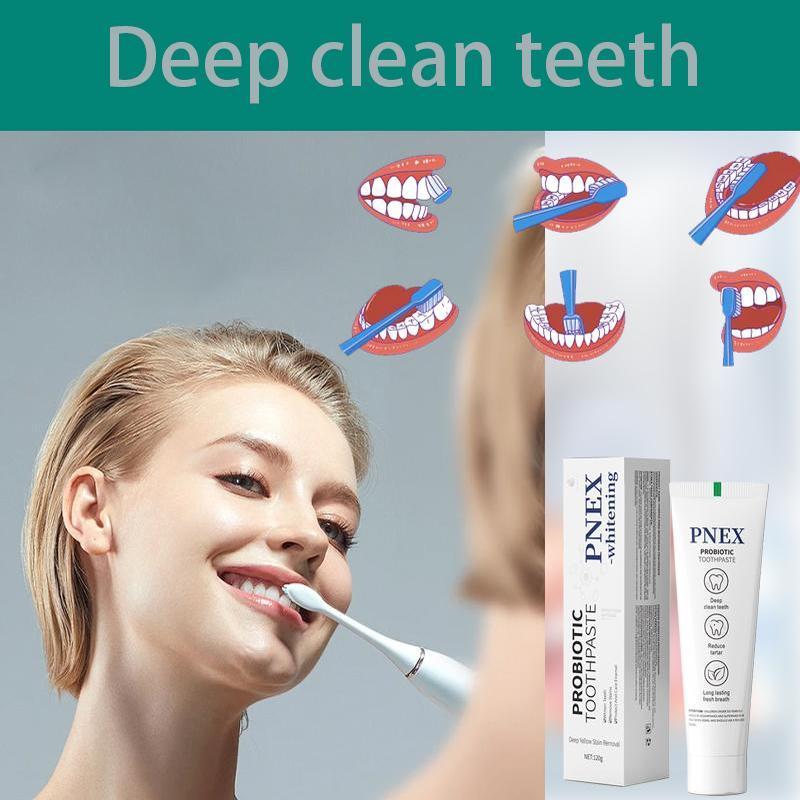 PNEX -whitening [Triple Whitening] Probiotic Whitening , Free of Fluoride, Hydroxyapatite, Anti plaque, Oral Health Management ap24 toothpaste Brightening