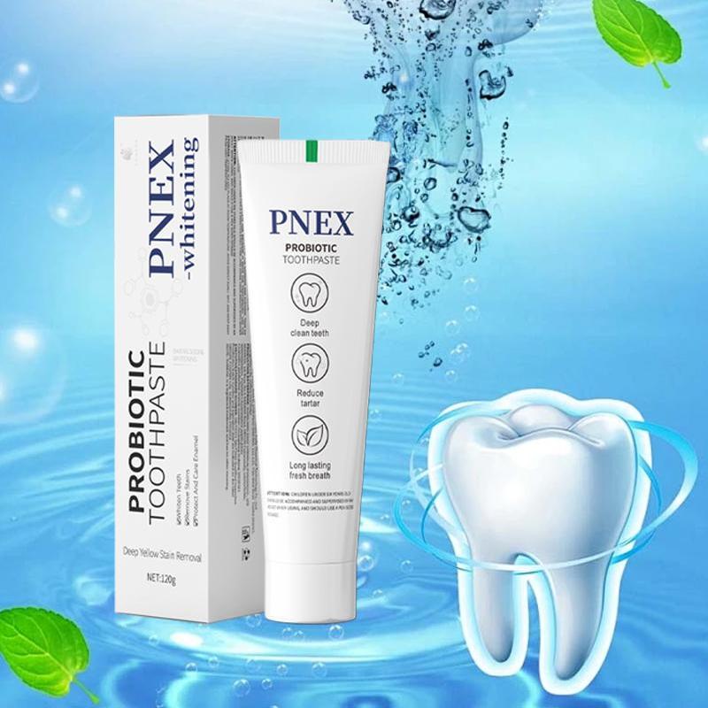 PNEX -whitening [Triple Whitening] Probiotic Whitening , Free of Fluoride, Hydroxyapatite, Anti plaque, Oral Health Management ap24 toothpaste Brightening