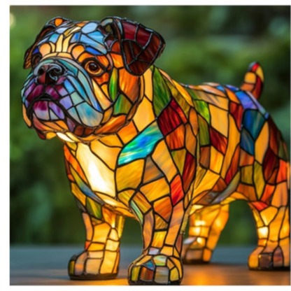 Bulldog Trots Lamp