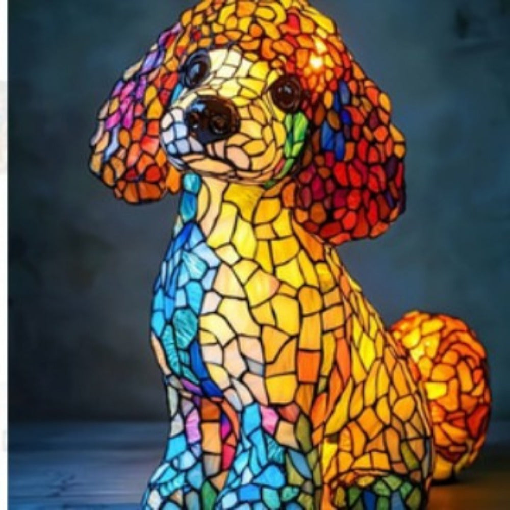Poodle's Elegance Lamp
