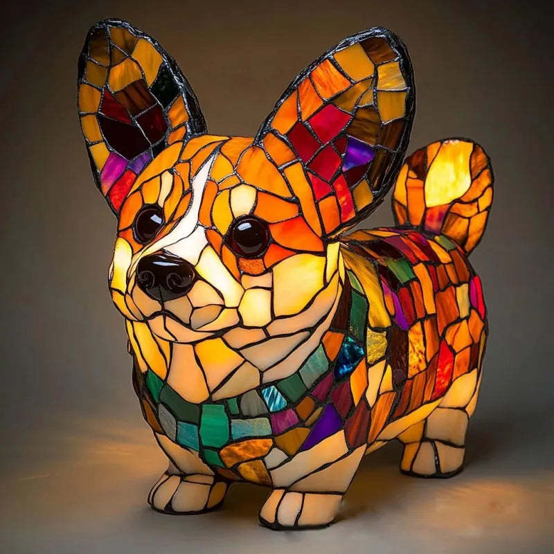 Corgi Glossy Light Lamp