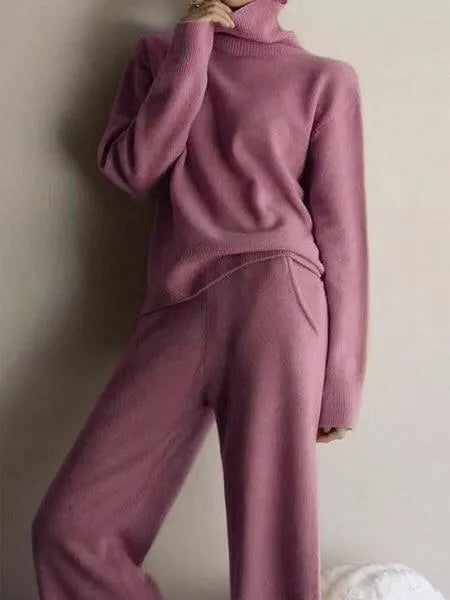 🎈🎈Clearance Sale-2025 Hot Sale Soft Cashmere Turtleneck Set
