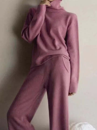 🎈🎈Clearance Sale-2025 Hot Sale Soft Cashmere Turtleneck Set