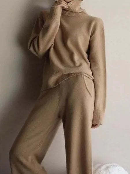 🎈🎈Clearance Sale-2025 Hot Sale Soft Cashmere Turtleneck Set