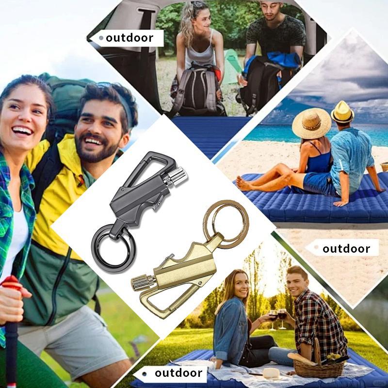 EDC Match Lighter Keychain – Durable, Waterproof, Bottle Opener Included EDC Match Lighter Keychain – Durable, Waterproof, Bottle Opener Included