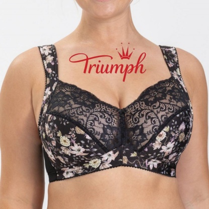 50%OFF Triumph –（4dielna sada）Veľká pohodlná priedušná podprsenka