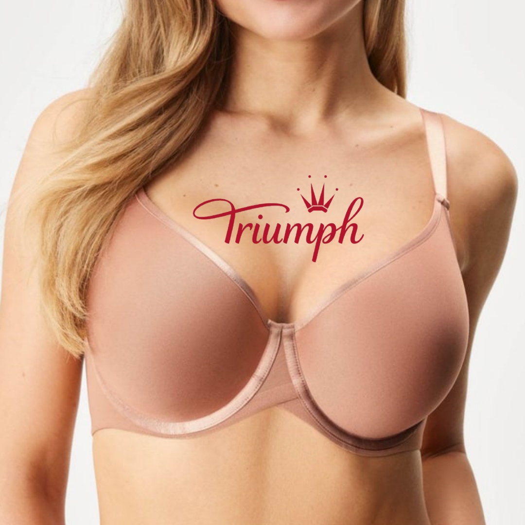 Triumph❤ (balenie 4 ks) 4D Pohodlná a hladká podprsenka - Nový doplnok