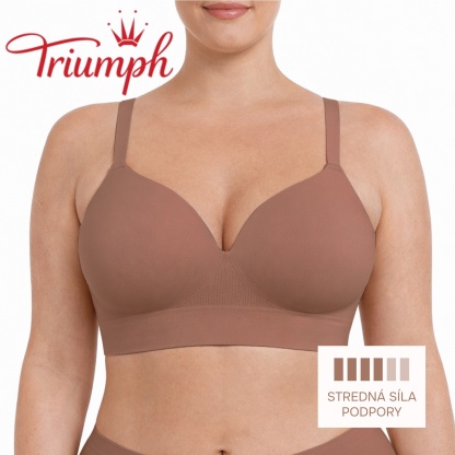 [Copy]Triumph - 4 dielna sada 🔥 Pohodlná čipková podprsenka s potlačou