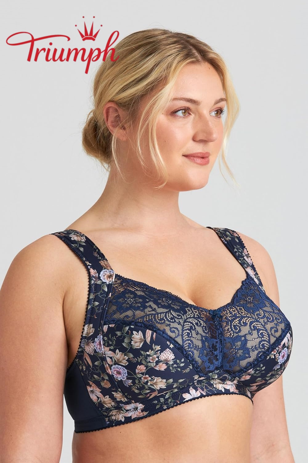 Triumph® 💐 (4-dielna sada) Prémiová vynikajúca podprsenka pre plnoštíhle ženy