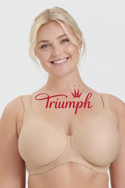 Triumph 50% zľava - (4 kusy) Jednoduchá push-up podprsenka s plnými košíčkami