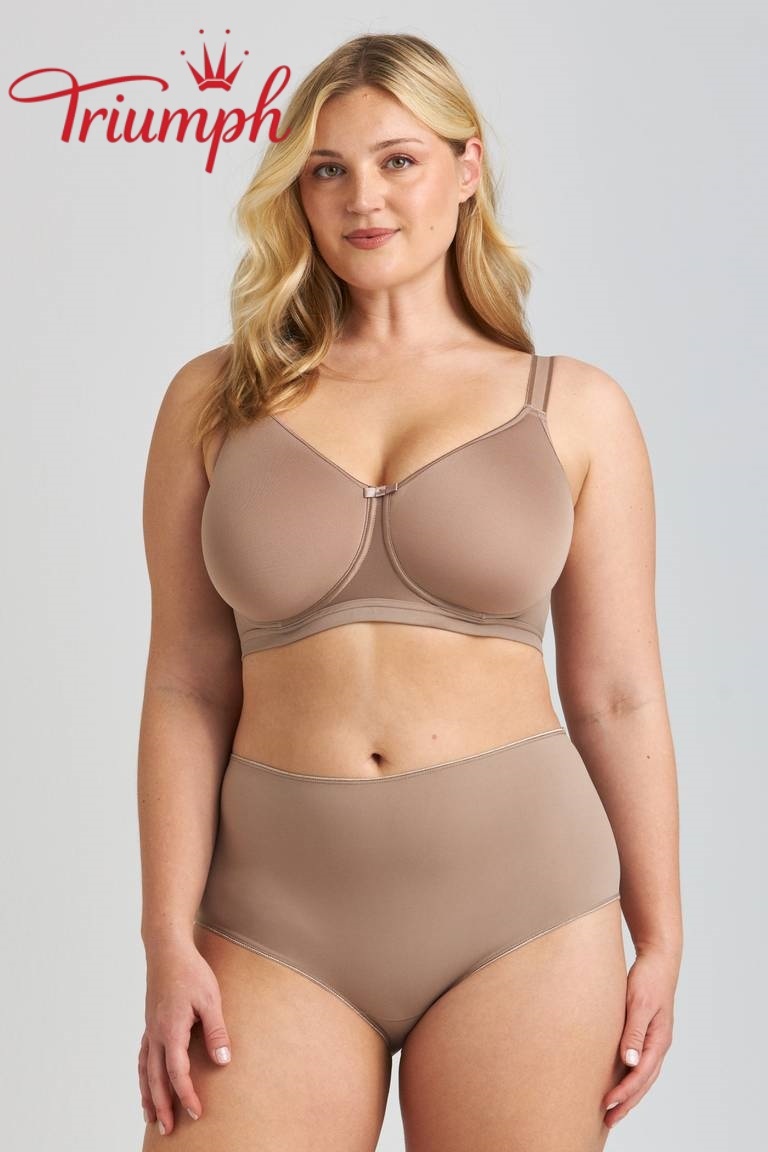 Triumph® 😍 4-dielna sada: Pohodlná bavlnená podprsenka pre väčšie veľkosti, ktorá poskytuje dokonalú oporu vášmu poprsiu.