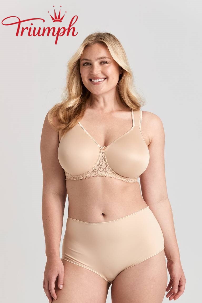 Triumph 🎀 — [4 kusy] Mäkké a priedušné podprsenky z čistej bavlny