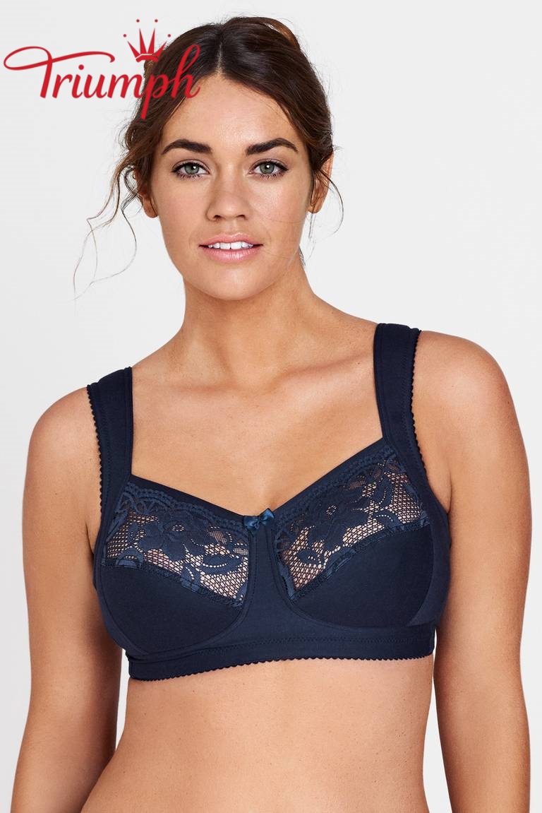 Triumph® 😊 4-dielna klasická čipkovaná podprsenka – navrhnutá špeciálne pre plnšie postavy.