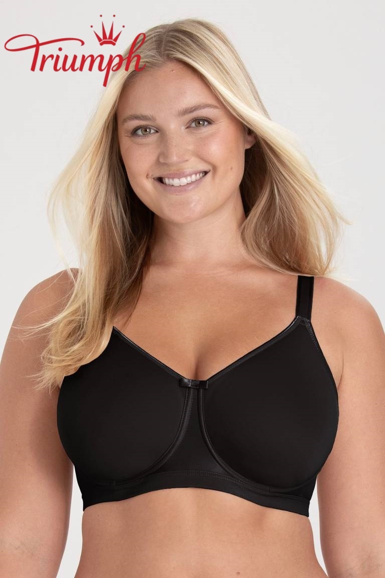 Triumph® 😍 4-dielna sada: Pohodlná bavlnená podprsenka pre väčšie veľkosti, ktorá poskytuje dokonalú oporu vášmu poprsiu.