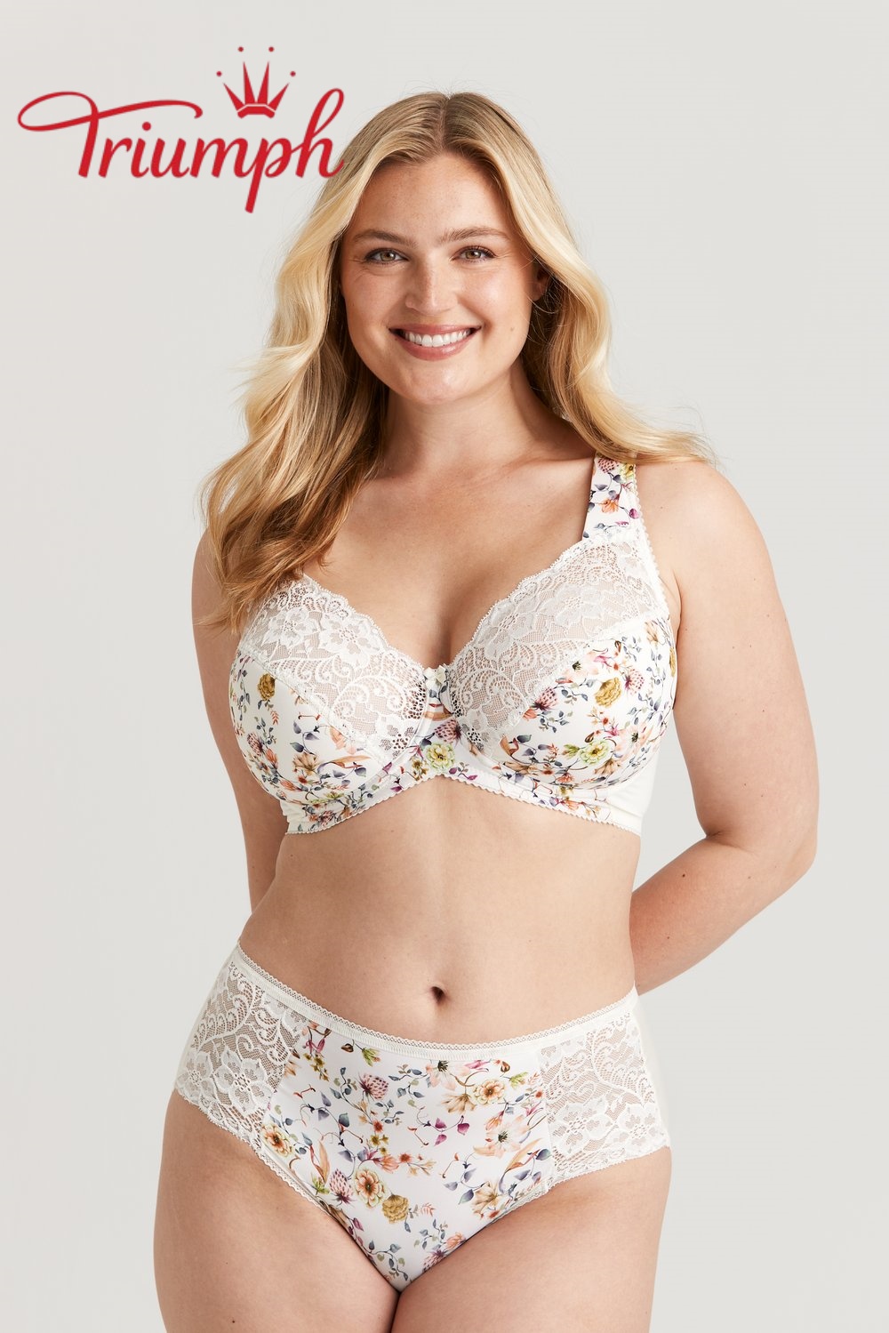 Triumph® 💐 (4-dielna sada) Prémiová vynikajúca podprsenka pre plnoštíhle ženy