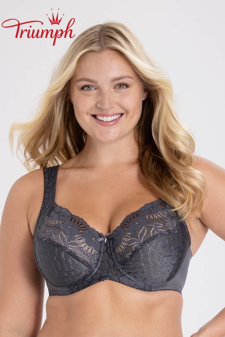 Triumph® 4-dielna súprava 😘Sexy čipkovaná bavlnená podprsenka, príjemná na pokožku