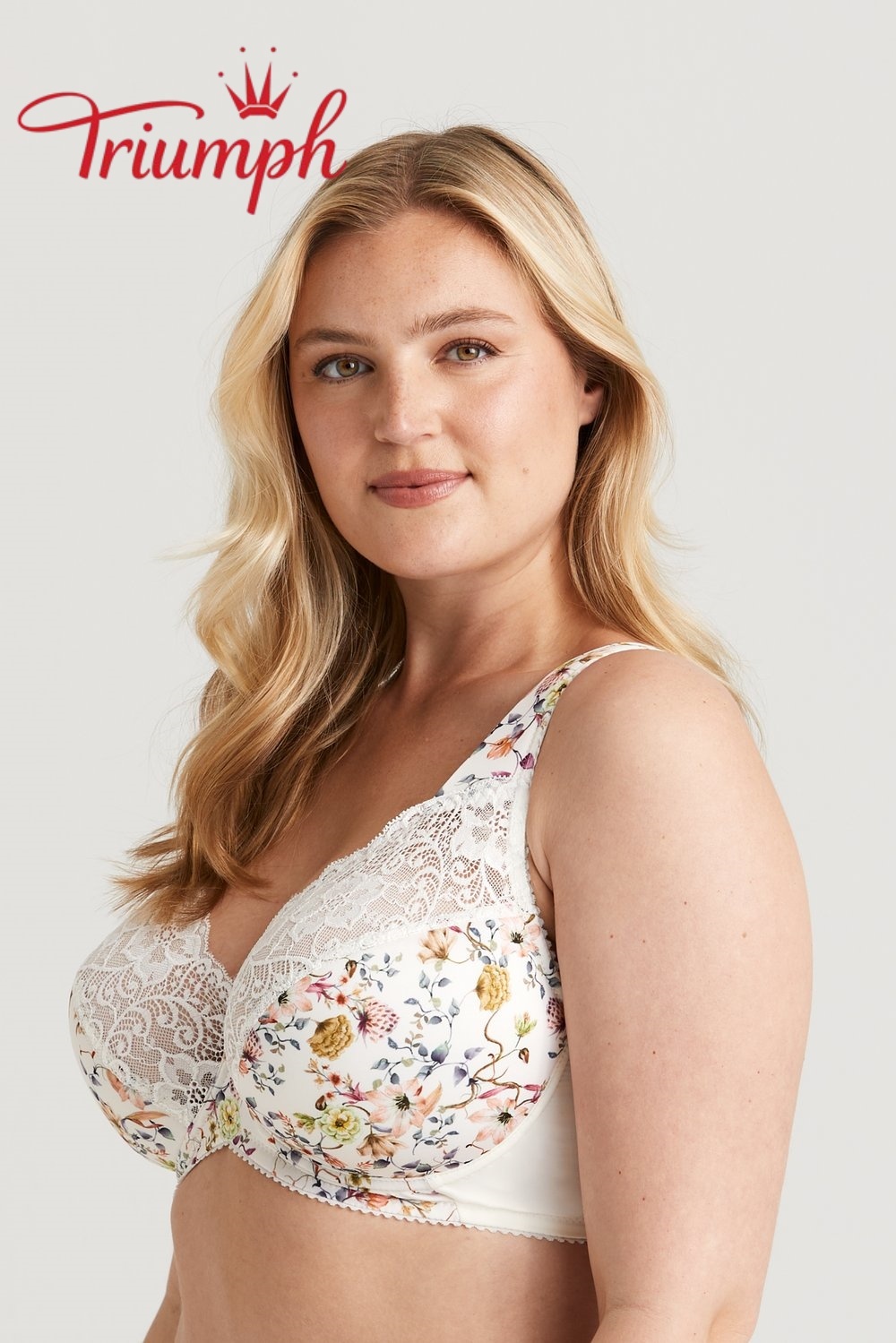 Triumph® 💐 (4-dielna sada) Prémiová vynikajúca podprsenka pre plnoštíhle ženy