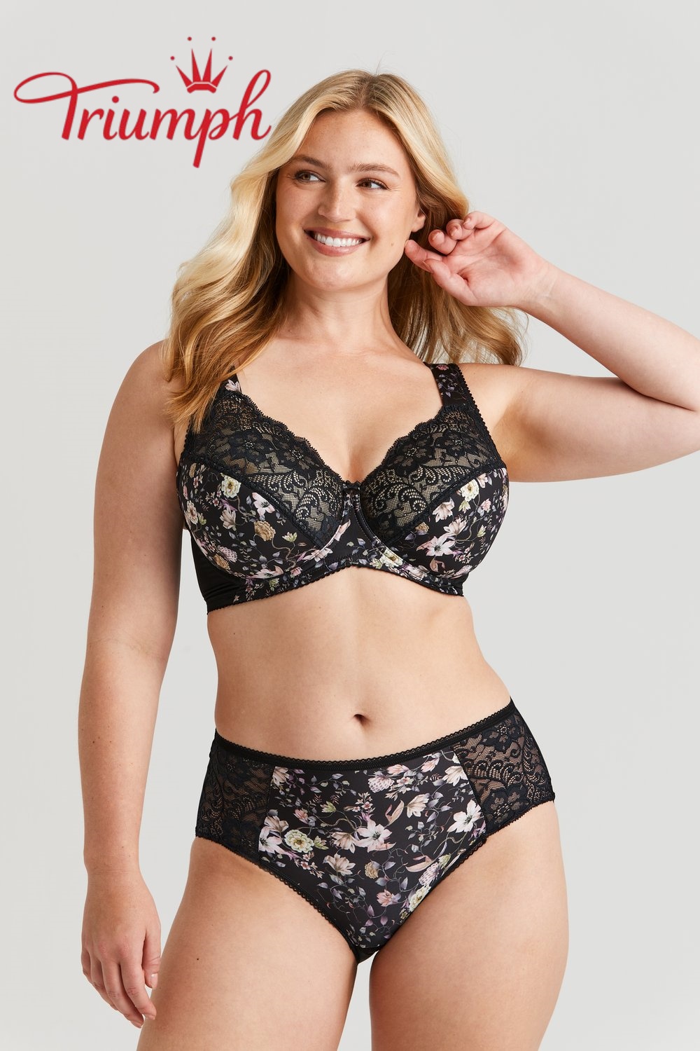 Triumph® 💐 (4-dielna sada) Prémiová vynikajúca podprsenka pre plnoštíhle ženy