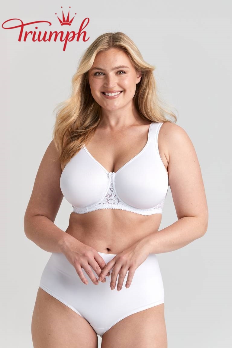 Triumph 🎀 — [4 kusy] Mäkké a priedušné podprsenky z čistej bavlny