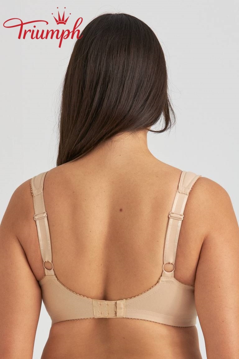 Triumph® 😊 4-dielna sada: Sexy a pohodlná klasická čipkovaná podprsenka, vhodná pre ženy s väčším poprsím.