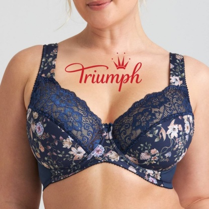 50%OFF Triumph –（4dielna sada）Veľká pohodlná priedušná podprsenka
