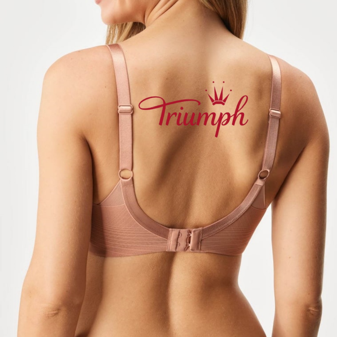 Triumph❤ (balenie 4 ks) 4D Pohodlná a hladká podprsenka - Nový doplnok