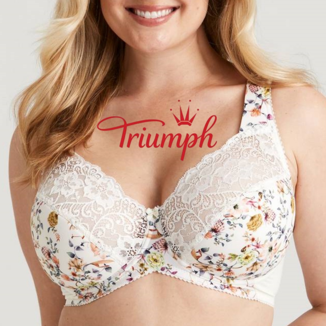 50%OFF Triumph –（4dielna sada）Veľká pohodlná priedušná podprsenka