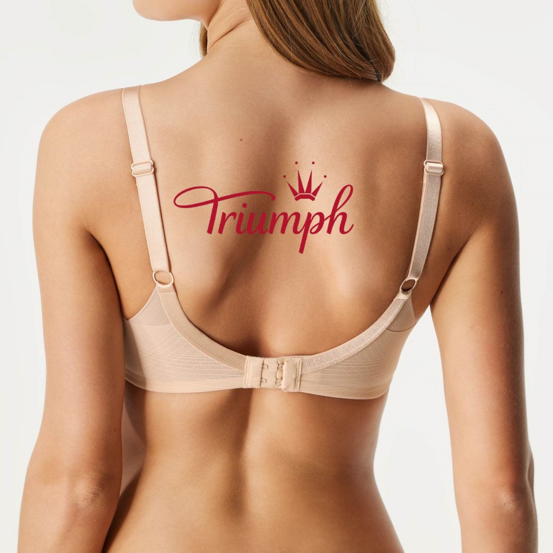 Triumph❤ (balenie 4 ks) 4D Pohodlná a hladká podprsenka - Nový doplnok