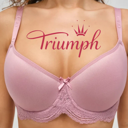 Triumph - 3 kusy 🔥Podprsenka s krajkovými panely pro větší velikosti 2025