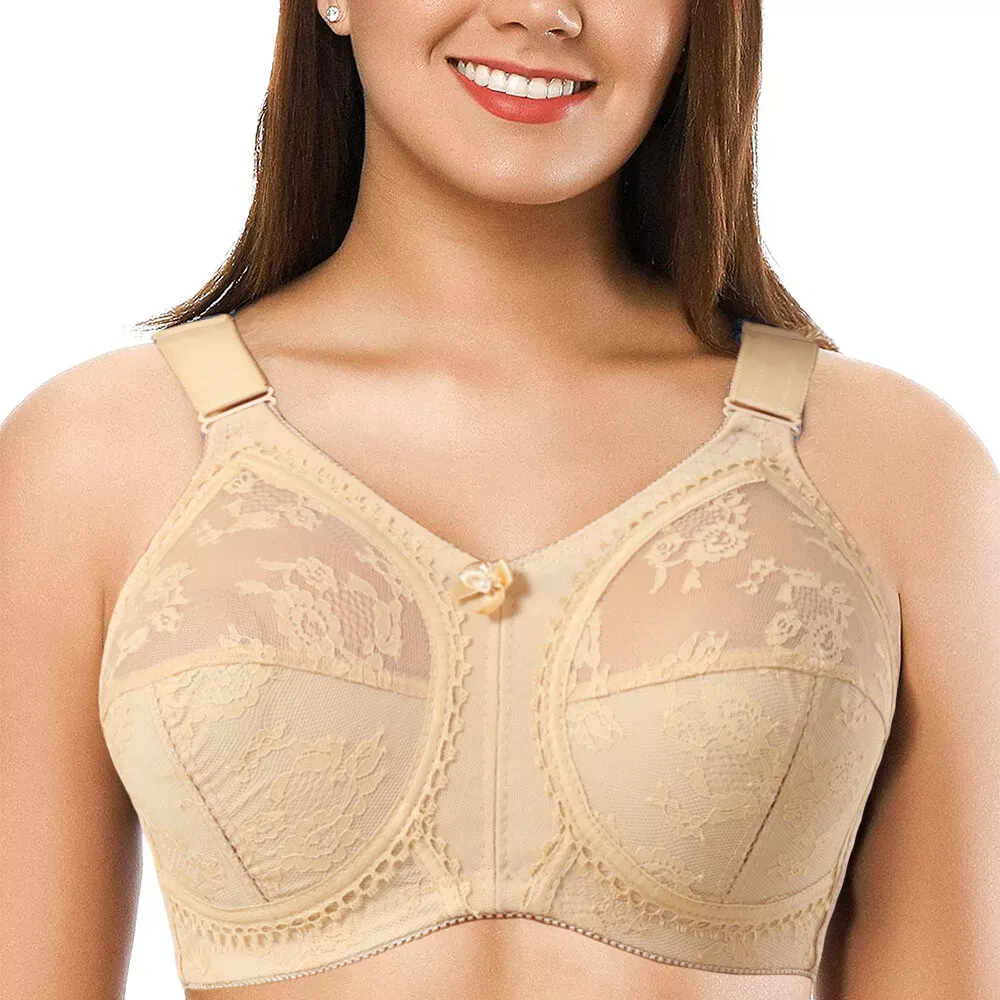 💖Triumph® kusy v balení ✨Průsvitná podprsenka bez vycpávek pro velké