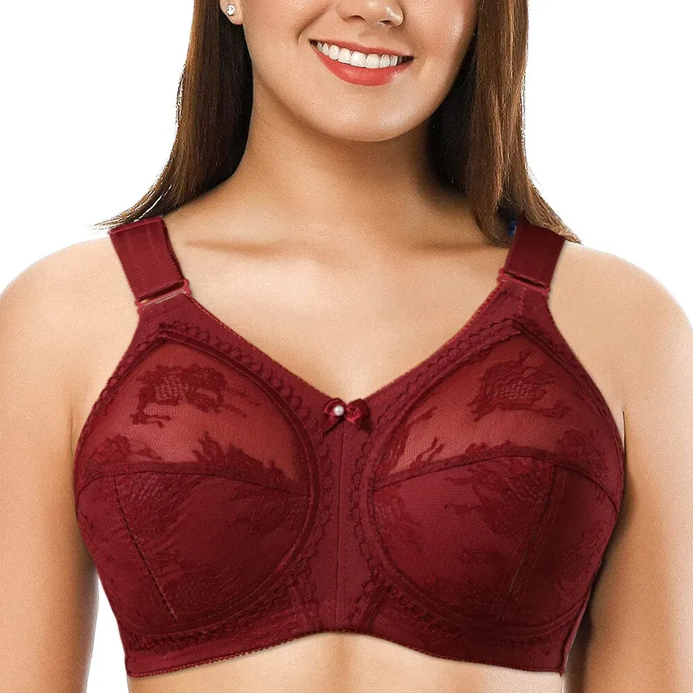 💖Triumph® 4-pak ✨Biustonosz transparentny bez pianki na duży biust