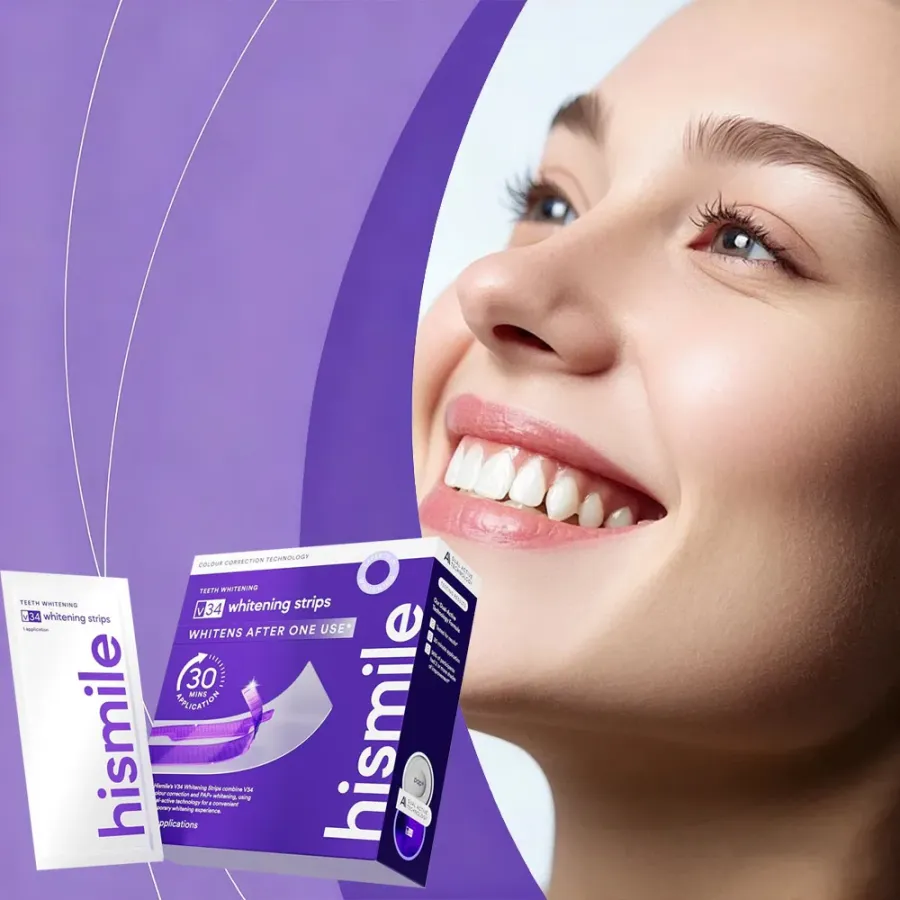 V34 Whitening Strips
