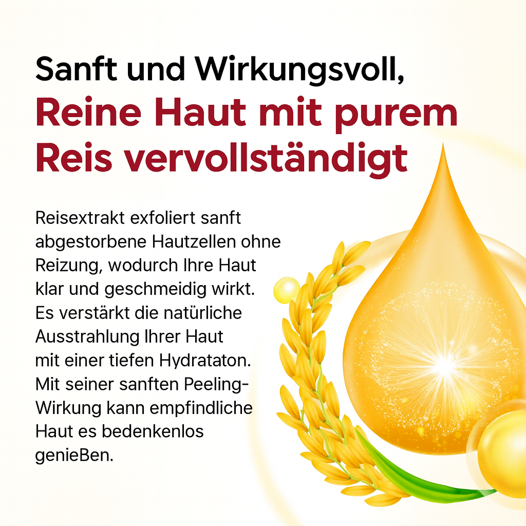 Dr. Melaxin – Reis-Peel-Shot-Duo für Glow & verfeinerte Hauttextur | 1+1 GRATIS