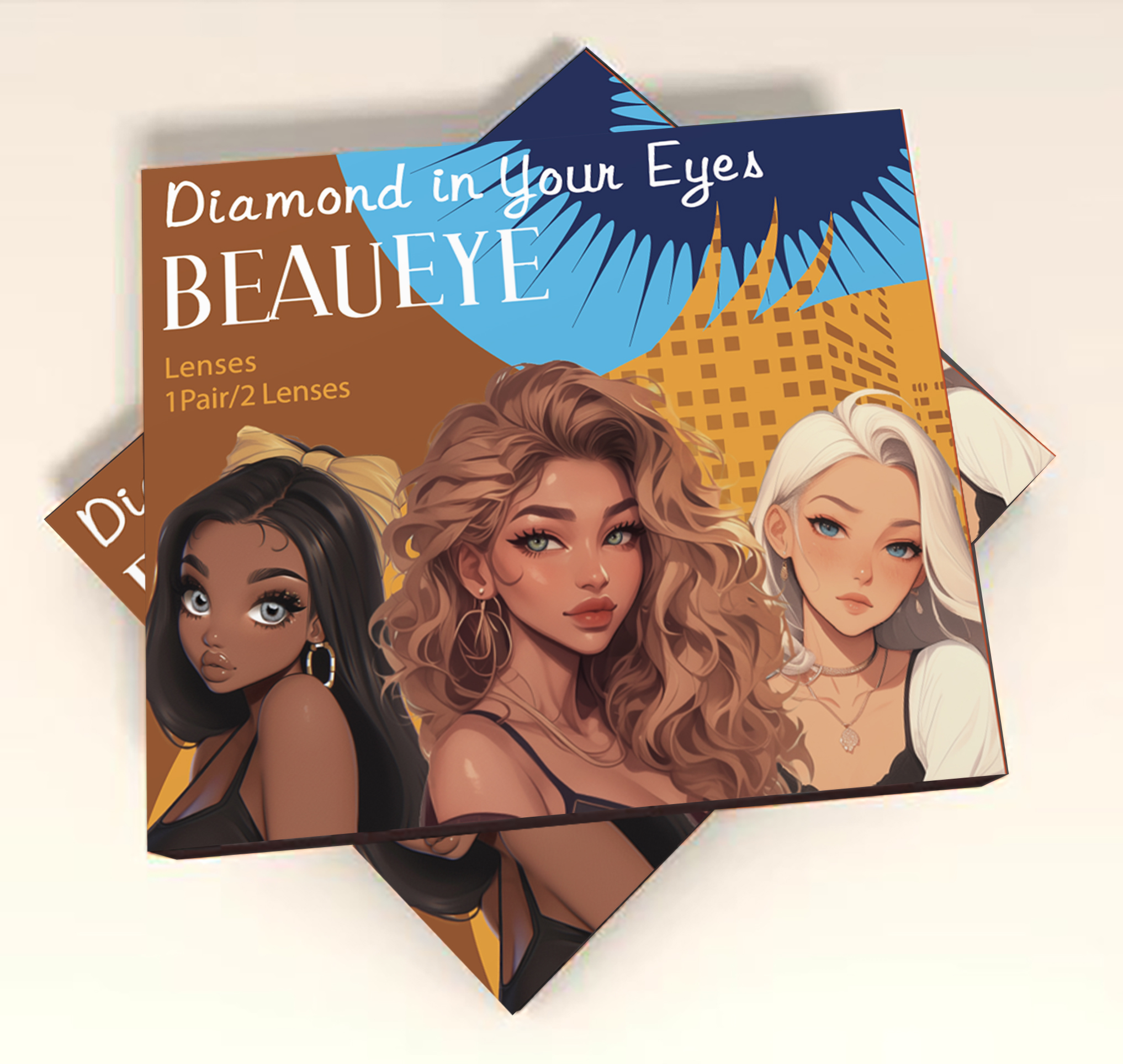 Olette Brown Coloured Contact Lenses