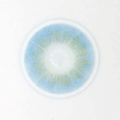 Genkai Blue Prescription Coloured Contact Lenses