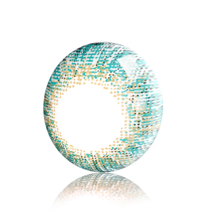 New 3-Tone Blue Coloured Contact Lenses