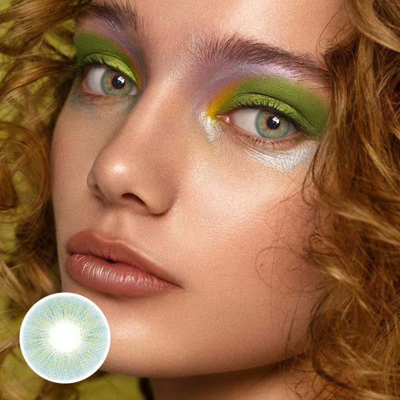 Elfie Green Coloured Contact Lenses