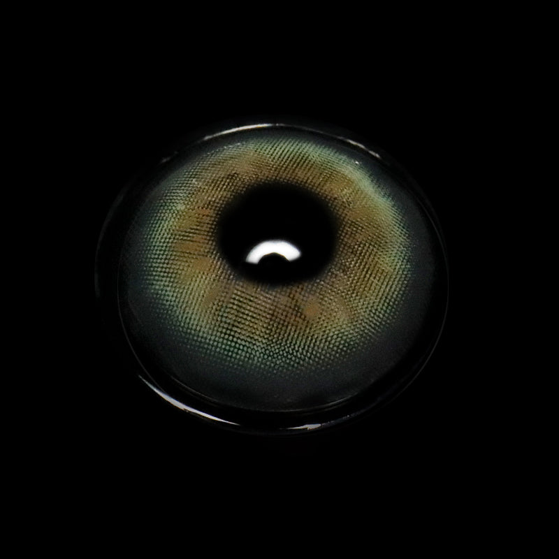 Flora Green Prescription Coloured Contact Lenses