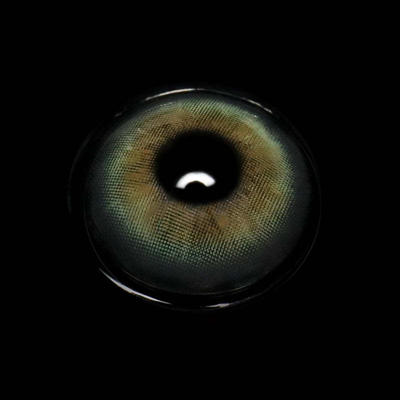 Flora Green Prescription Coloured Contact Lenses