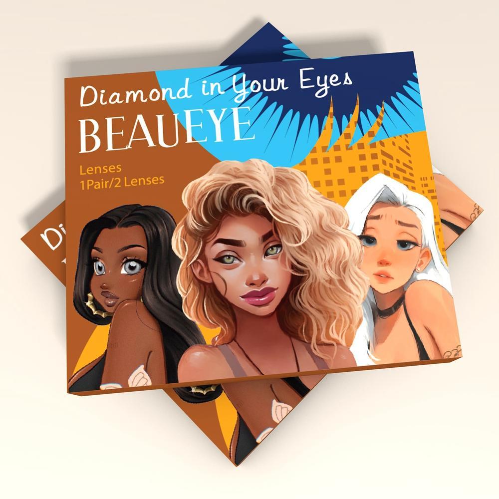 Ludmila Brown Coloured Contact Lenses